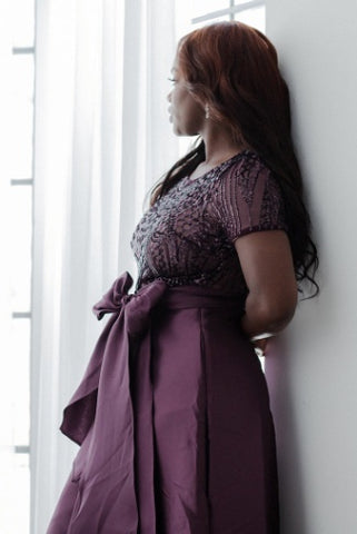 Illustrative example of petite dresses special occasion