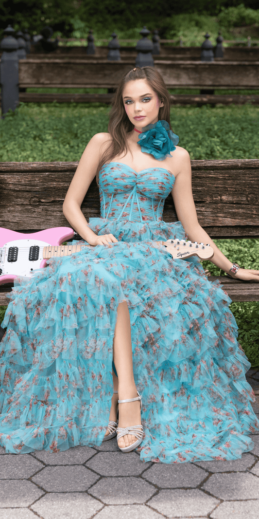Illustrative example of petite prom dresses