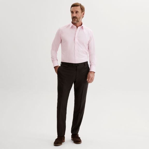Illustrative example of pink dress shirt