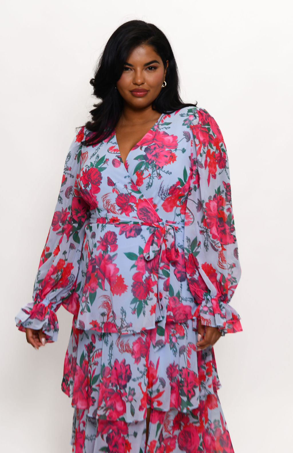 Illustrative example of plus size dress easter