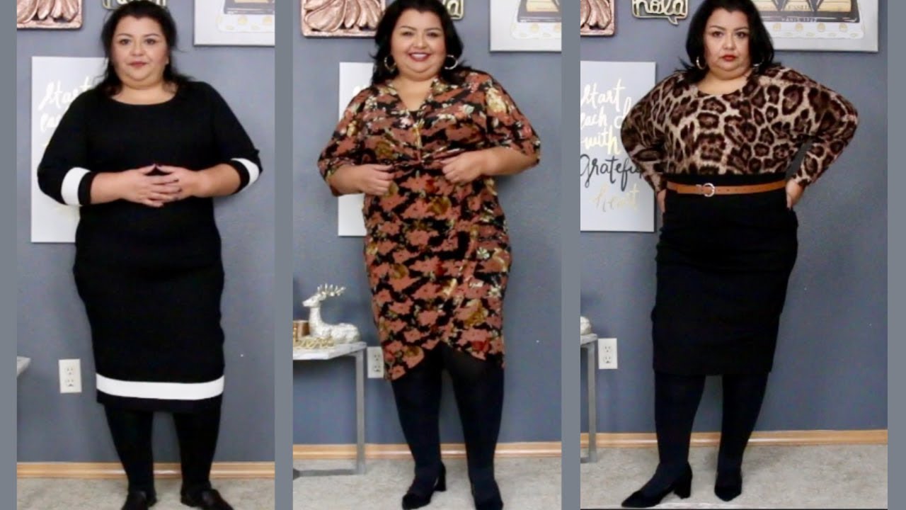 Illustrative example of plus size dress tights