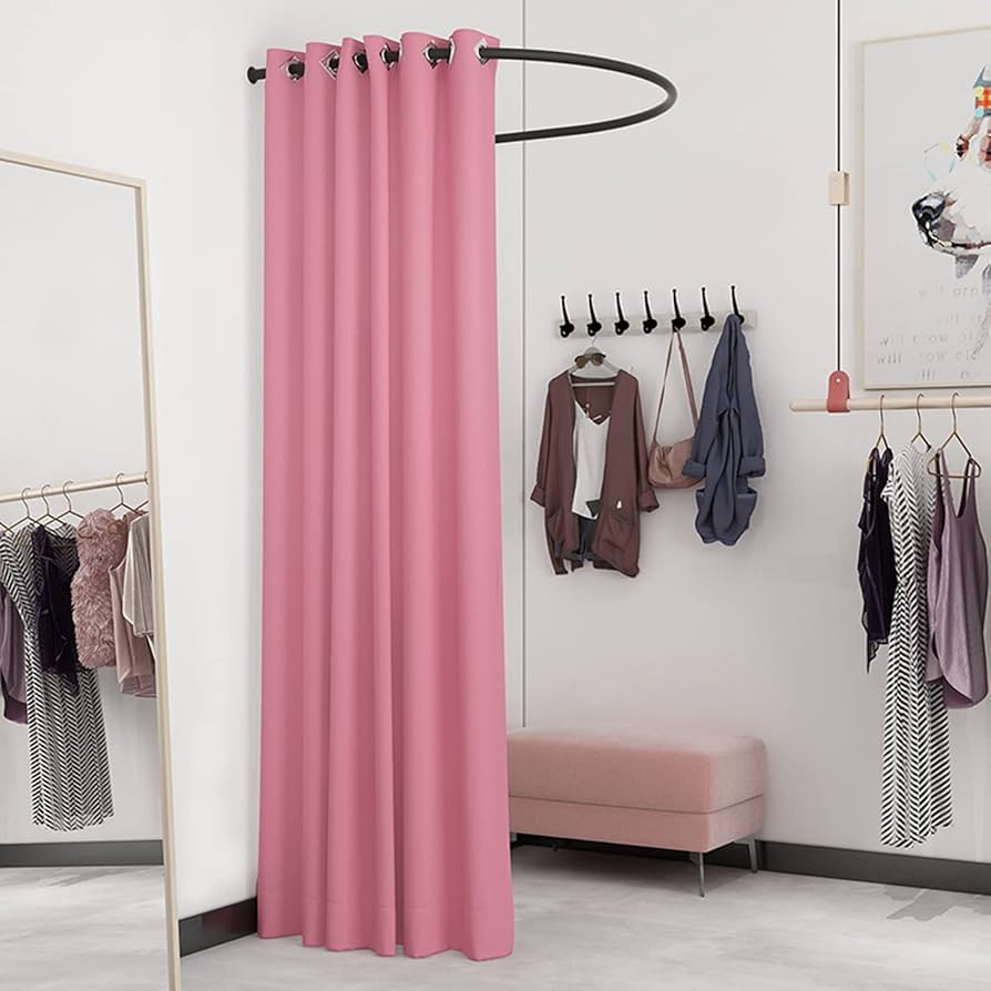 Illustrative example of portable dressing room