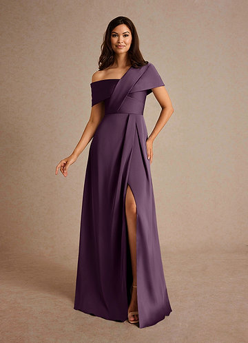 Illustrative example of purple mother of the bride dresses