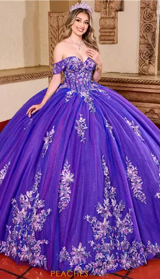 Illustrative example of purple quince dresses