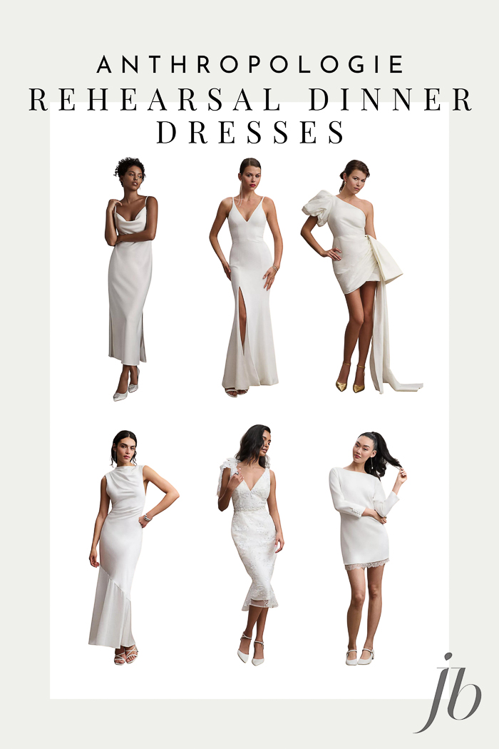 Illustrative example of rehearsal dinner dresses