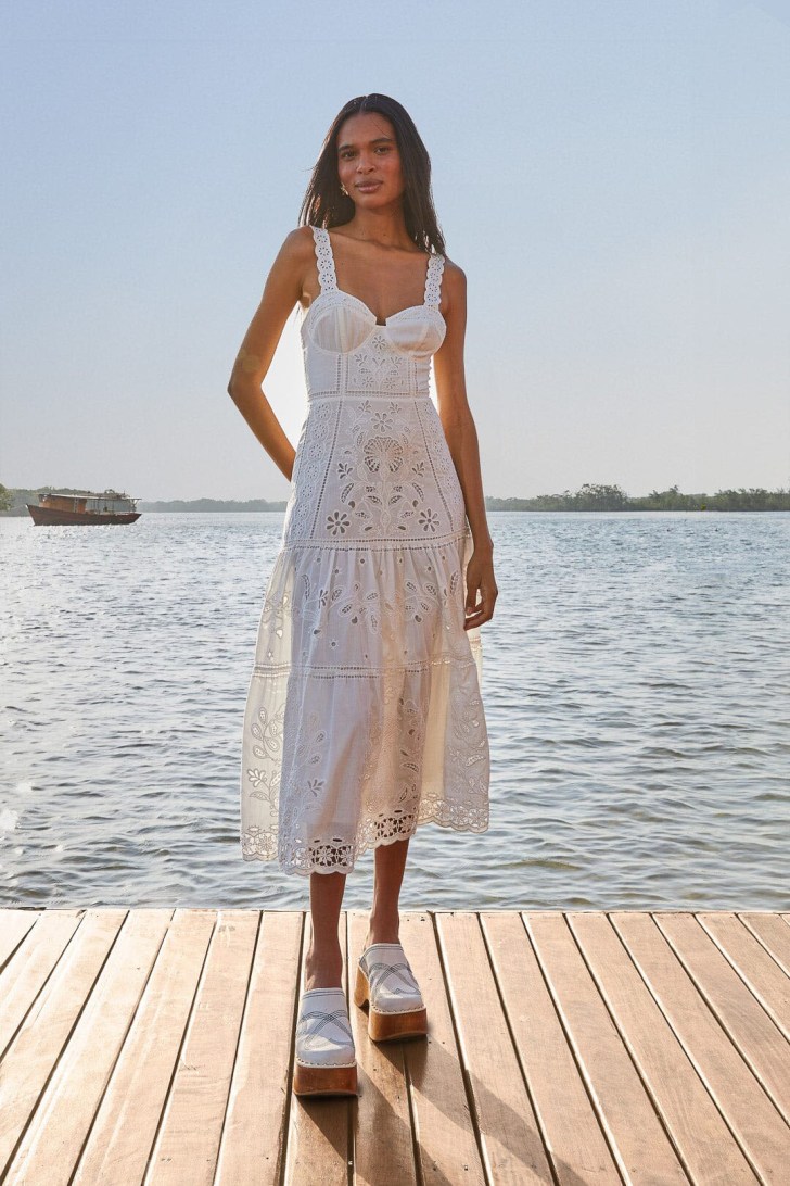 Illustrative example of rehearsal dinner dresses