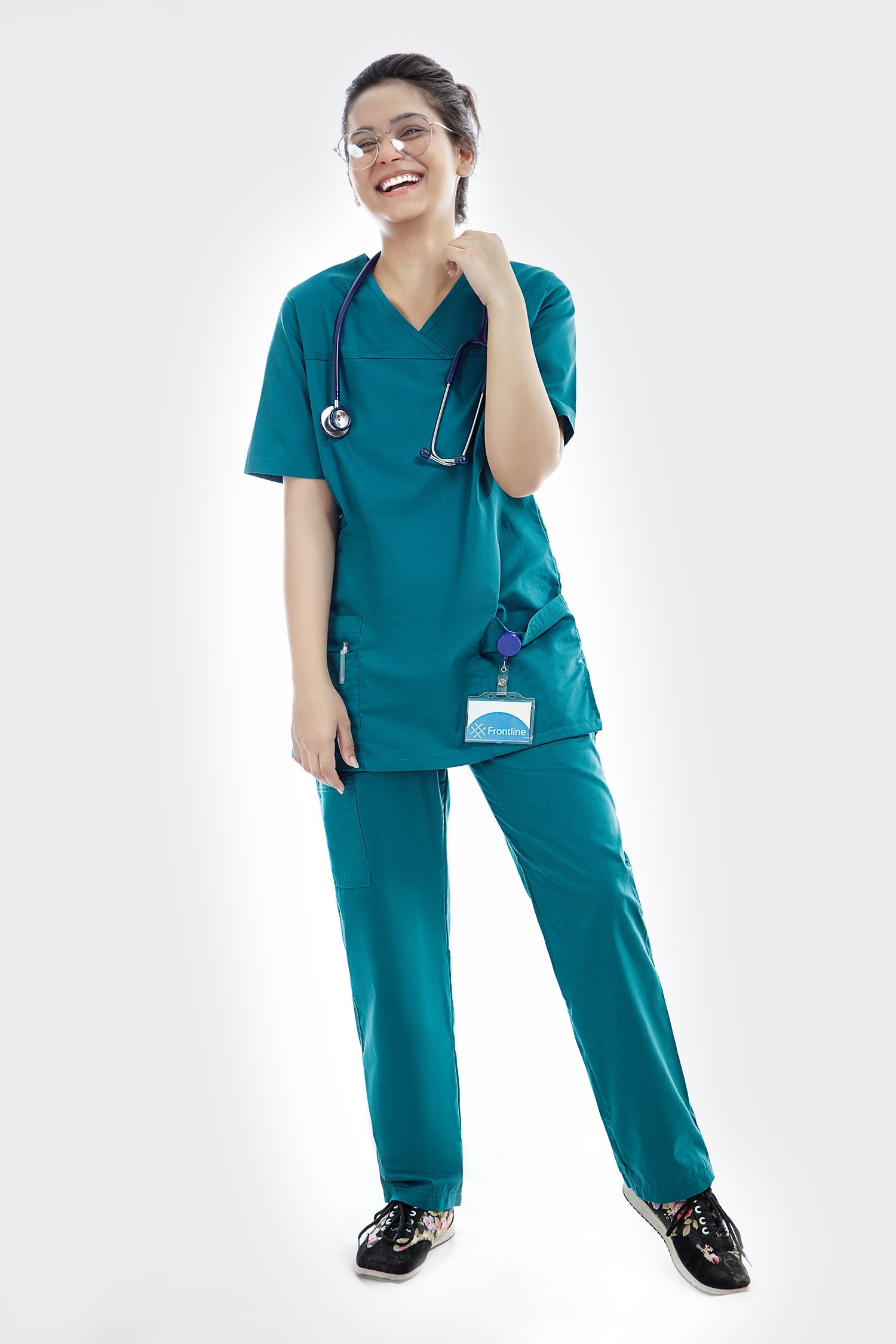 Illustrative example of scrub dress