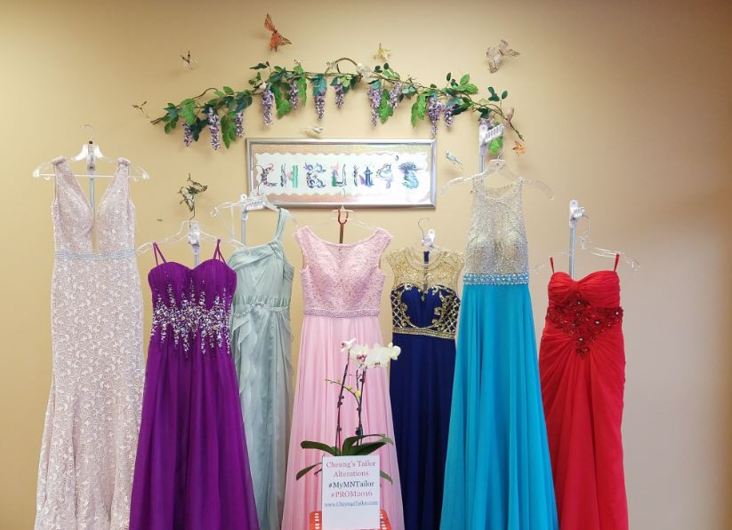Illustrative example of seamstress for prom dress near me