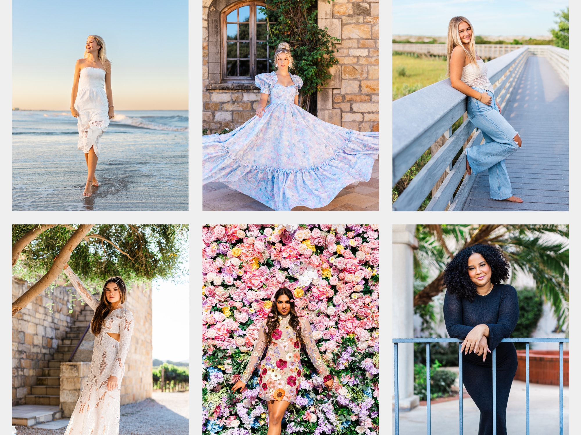 Illustrative example of senior picture dresses