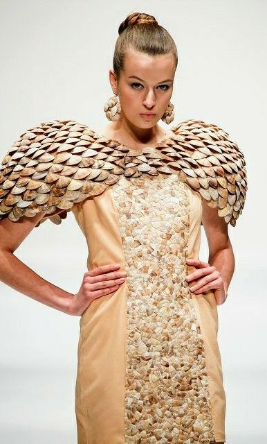 Illustrative example of shell dress