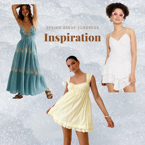 Illustrative example of spring break dresses