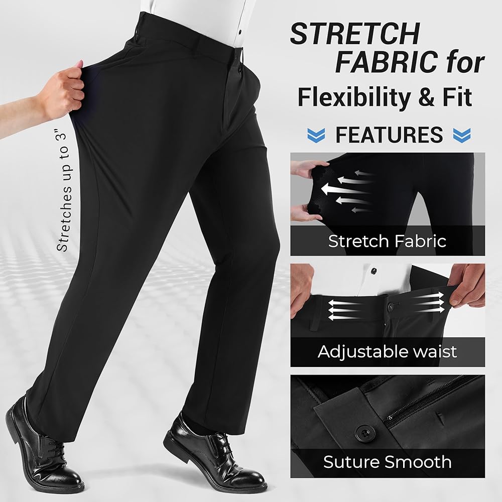 Illustrative example of stretch dress pants