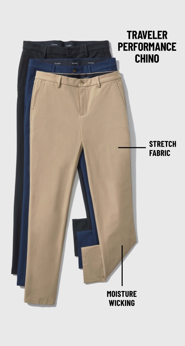Illustrative example of stretch dress pants