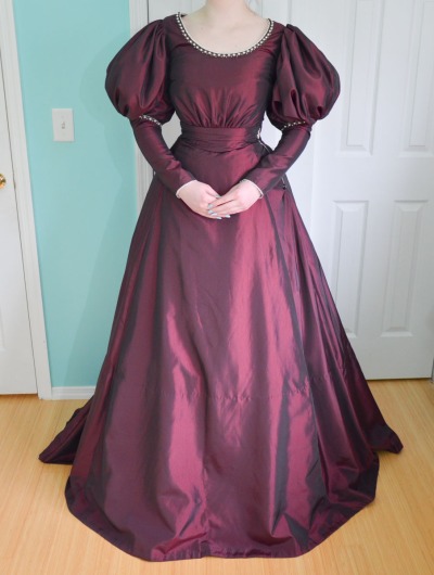 Illustrative example of taffeta dress