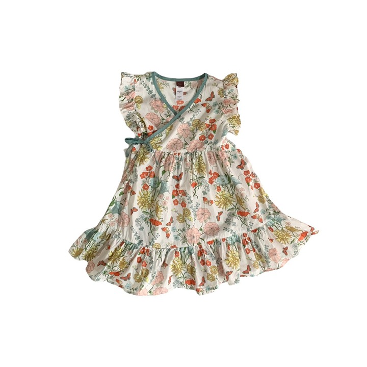 Illustrative example of tea collection eternal city wrap dress sale