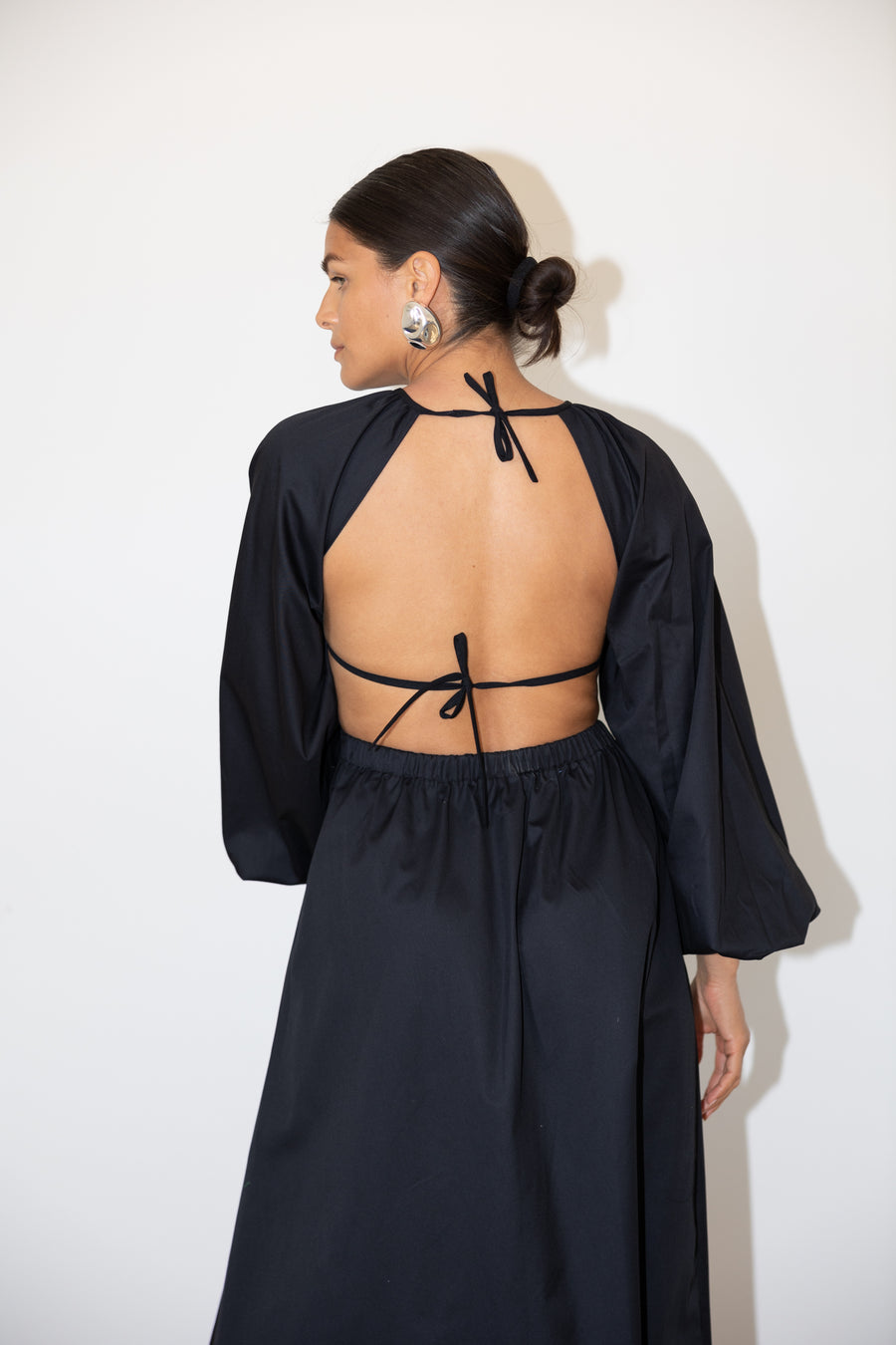 Illustrative example of tie back dress