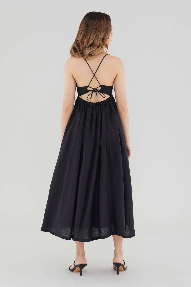 Illustrative example of tie back dress