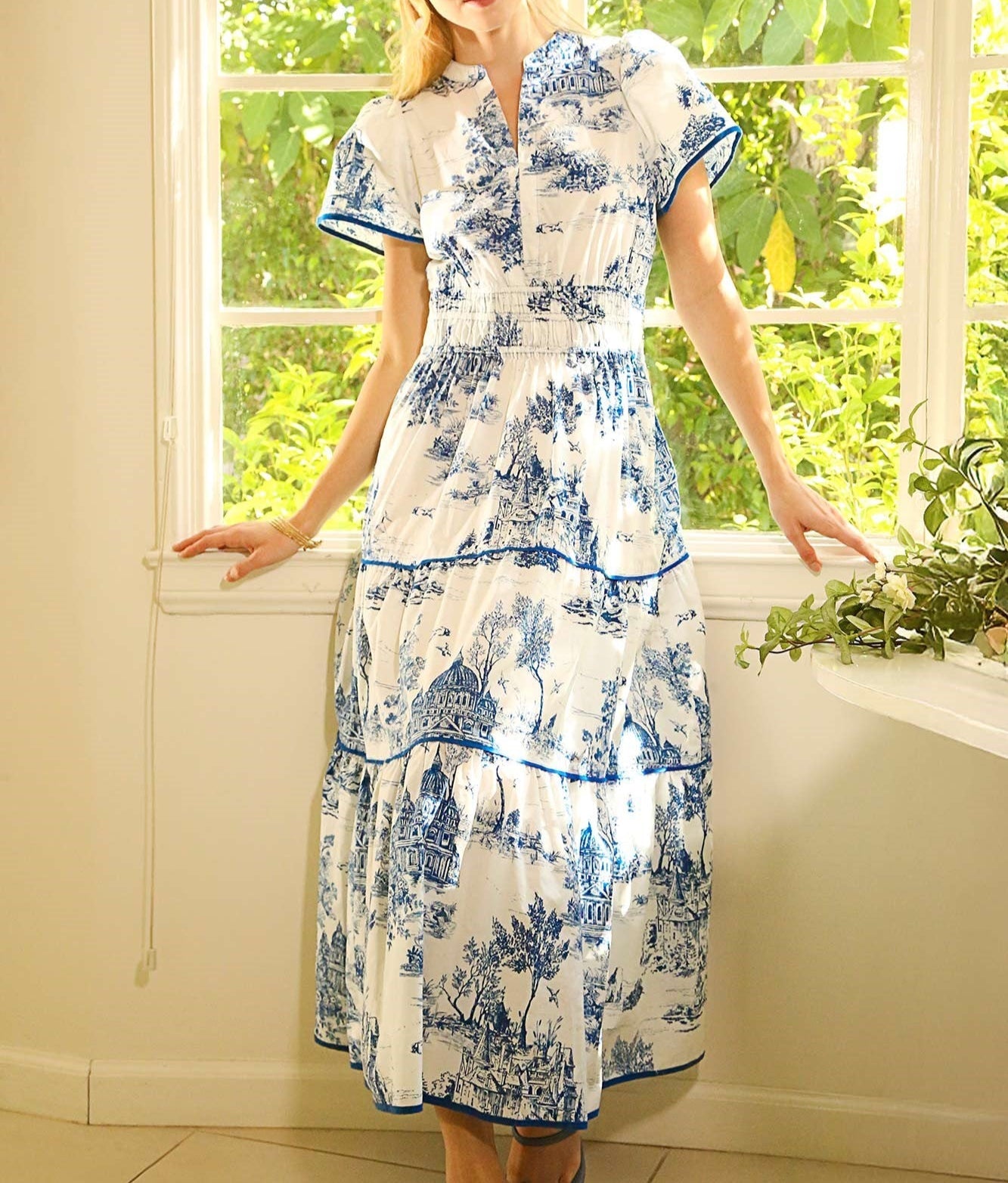 Illustrative example of toile dress