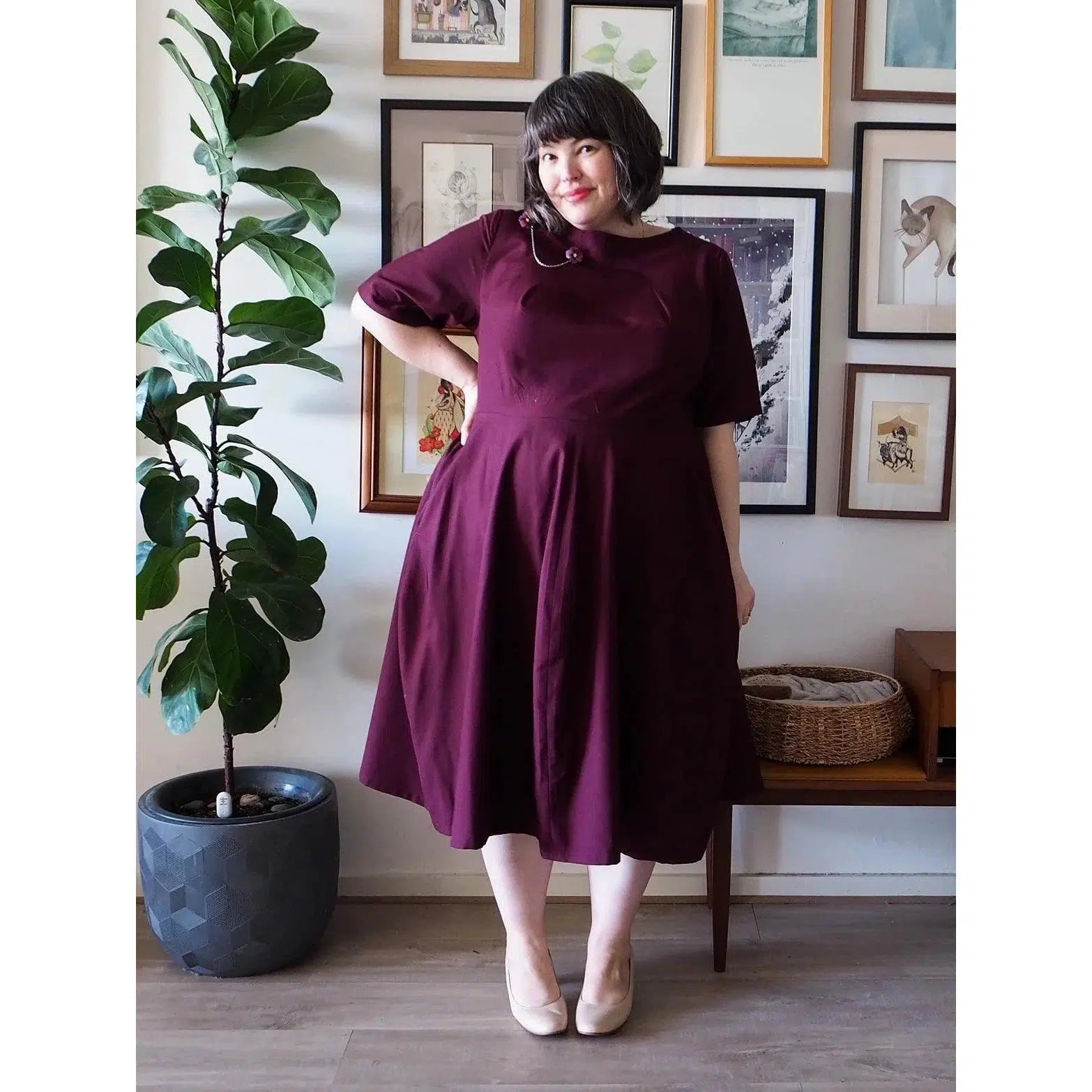 Illustrative example of tulip dress
