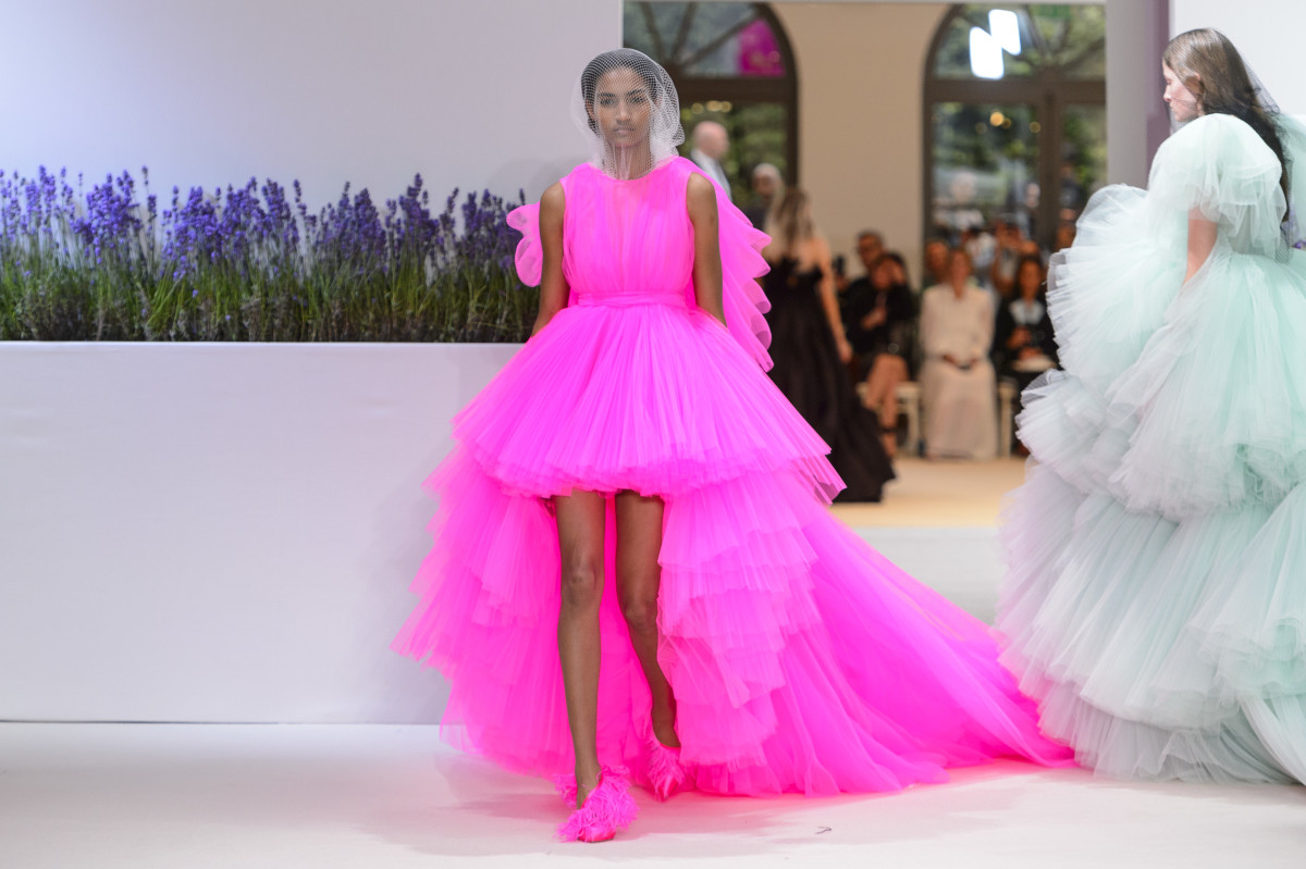 Illustrative example of tulle dress