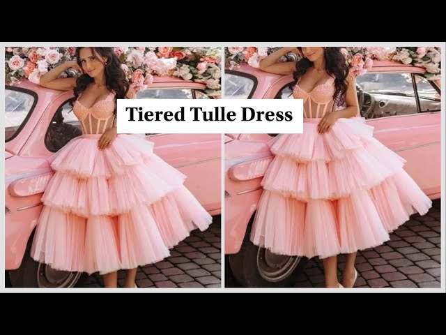 Illustrative example of tulle dress