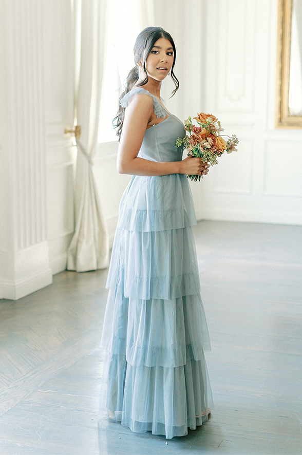 Illustrative example of tulle dress