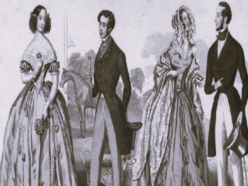 Illustrative example of victoria dress