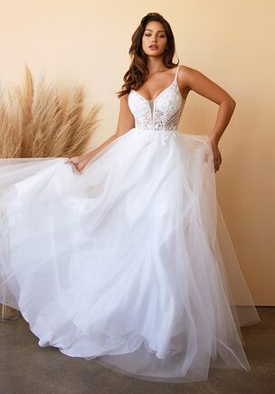 Illustrative example of wedding dress for less than 500