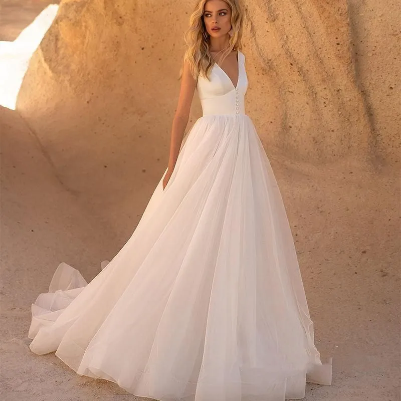 Illustrative example of wedding dresses empire cut