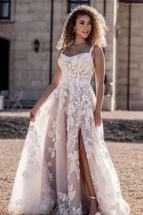 Illustrative example of wedding dresses under 500