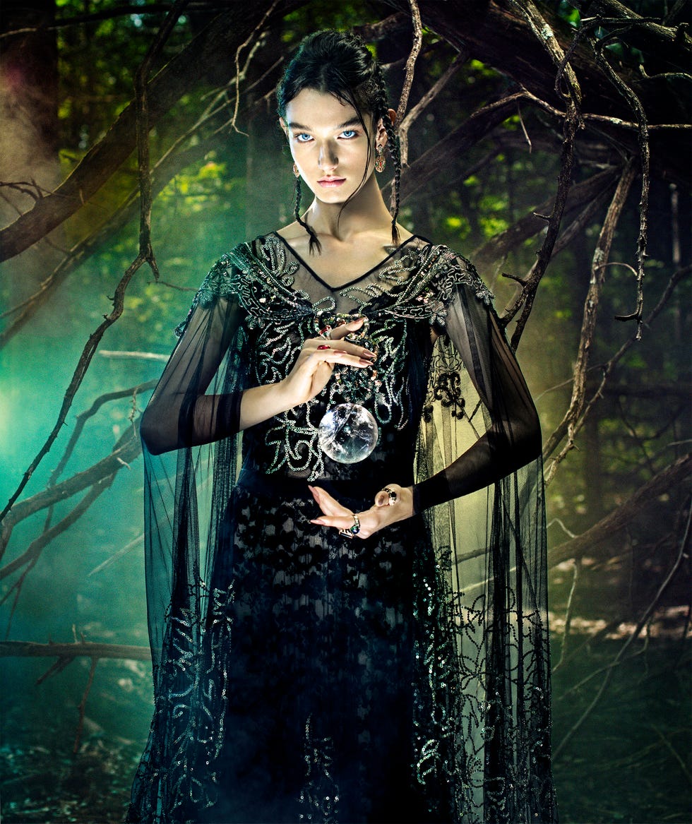 Illustrative example of witchy dresses