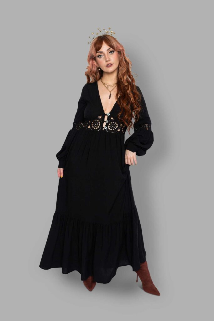 Illustrative example of witchy dresses