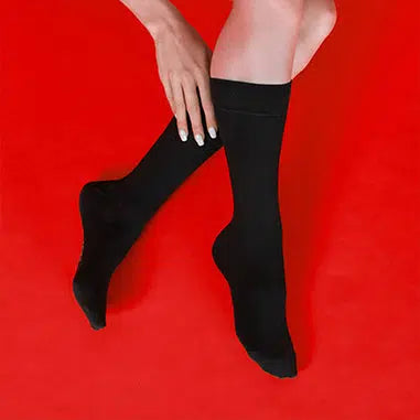 Illustrative example of womens dress socks