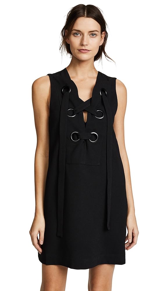 Illustrative example of lace up dress from Google Search