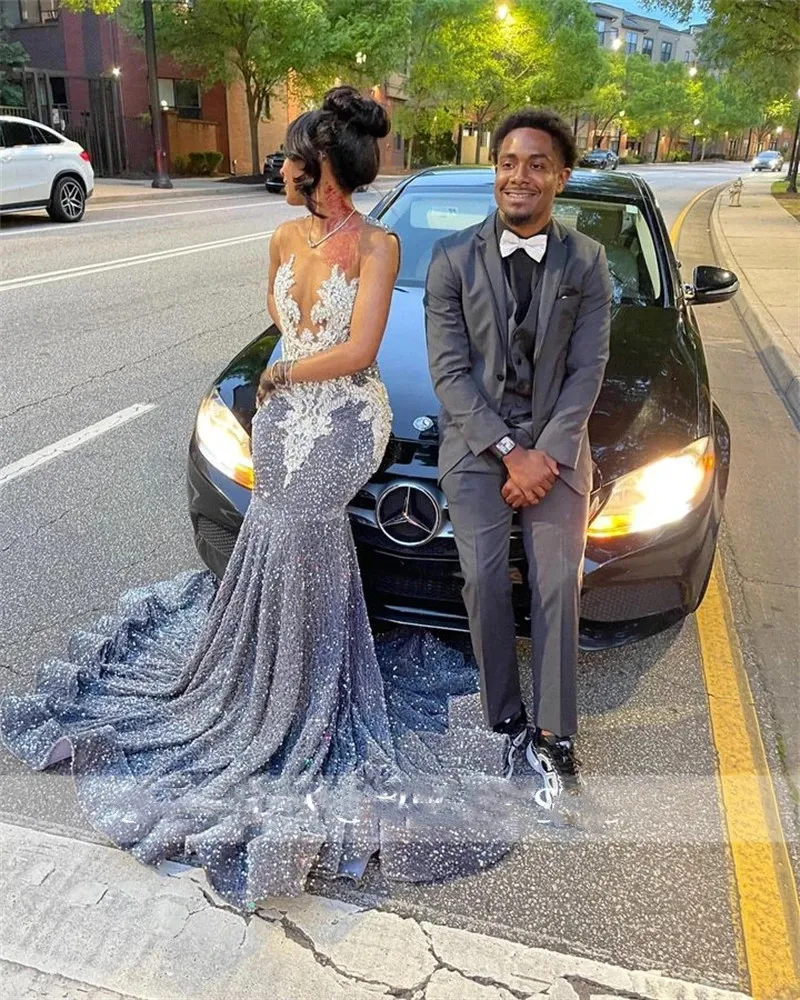 Illustrative example of long sequin dress from Google Search