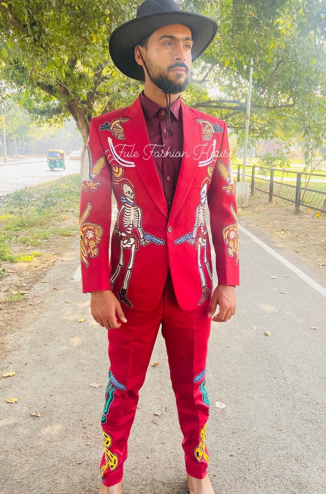Illustrative example of man western dress from Google Search