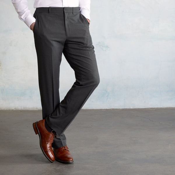Illustrative example of mens gray dress pants from Google Search