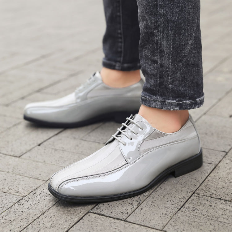Illustrative example of mens grey dress shoes from Google Search