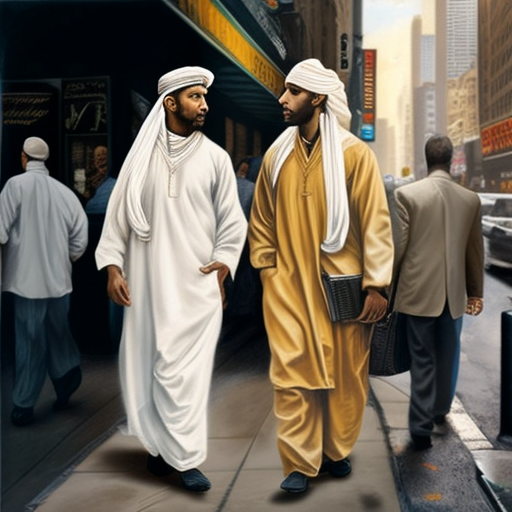 Illustrative example of muslim dress for men from Google Search