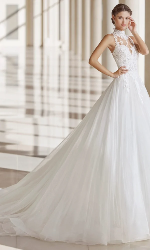 Illustrative example of rosa clara wedding dresses from Google Search