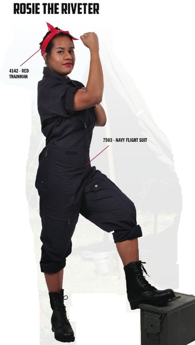 Illustrative example of rosie the riveter dress from Google Search