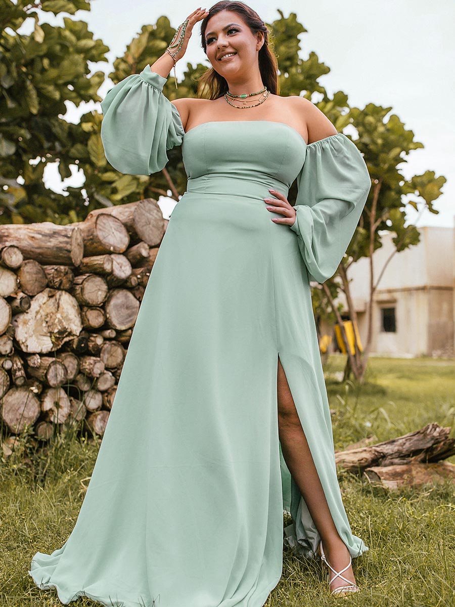 Illustrative example of sage green plus size dress from Google Search