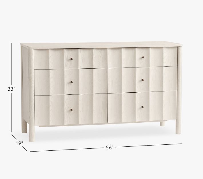 Illustrative example of scalloped dresser from Google Search