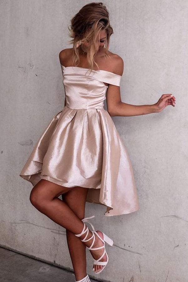 Illustrative example of silk homecoming dress from Google Search